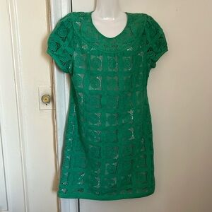 Tahari dress.Size 8.Green color.